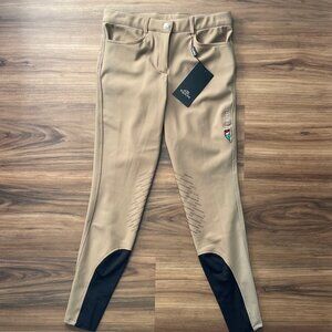 Women's Equiline Knee Grip Breeches - Tan / Camel - US28